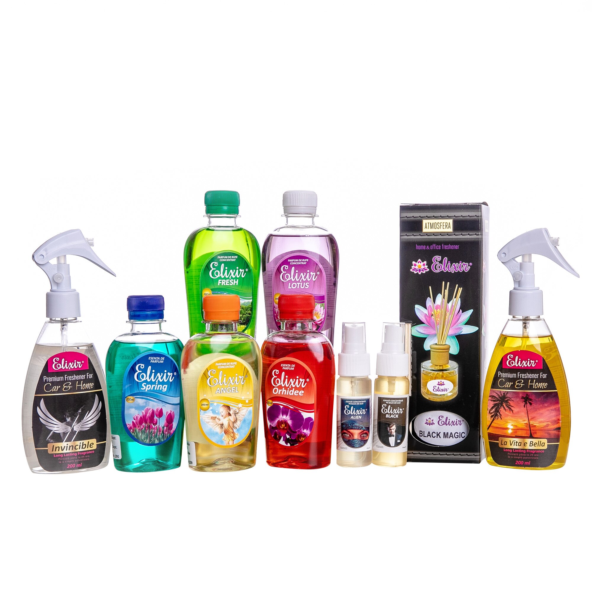 Set esente de parfum, 10 bucati, 1600 ml